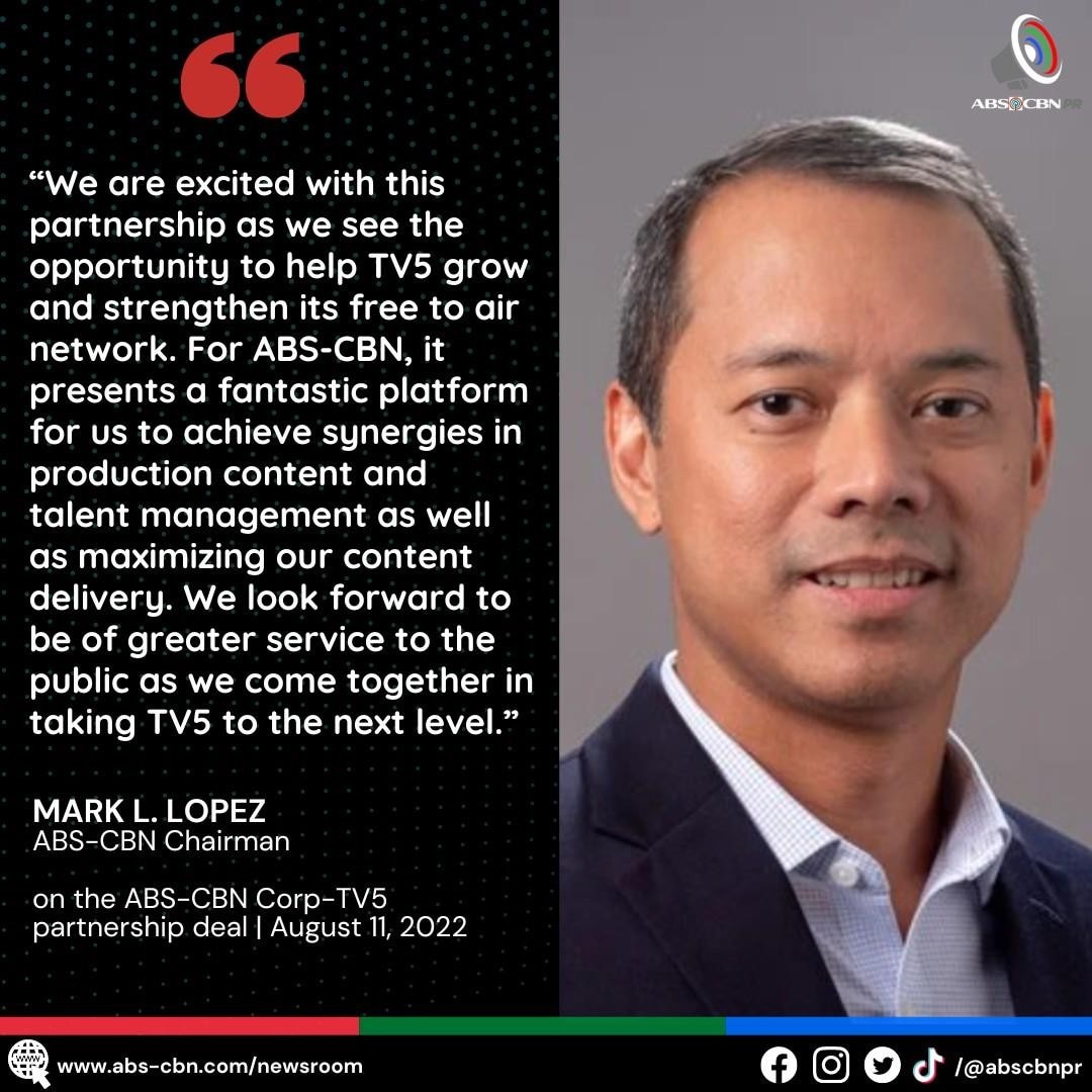 Abs Cbn And Tv5 Announce Landmark Deal